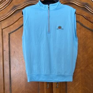 FJ Golf vest Mid Pines size small blue